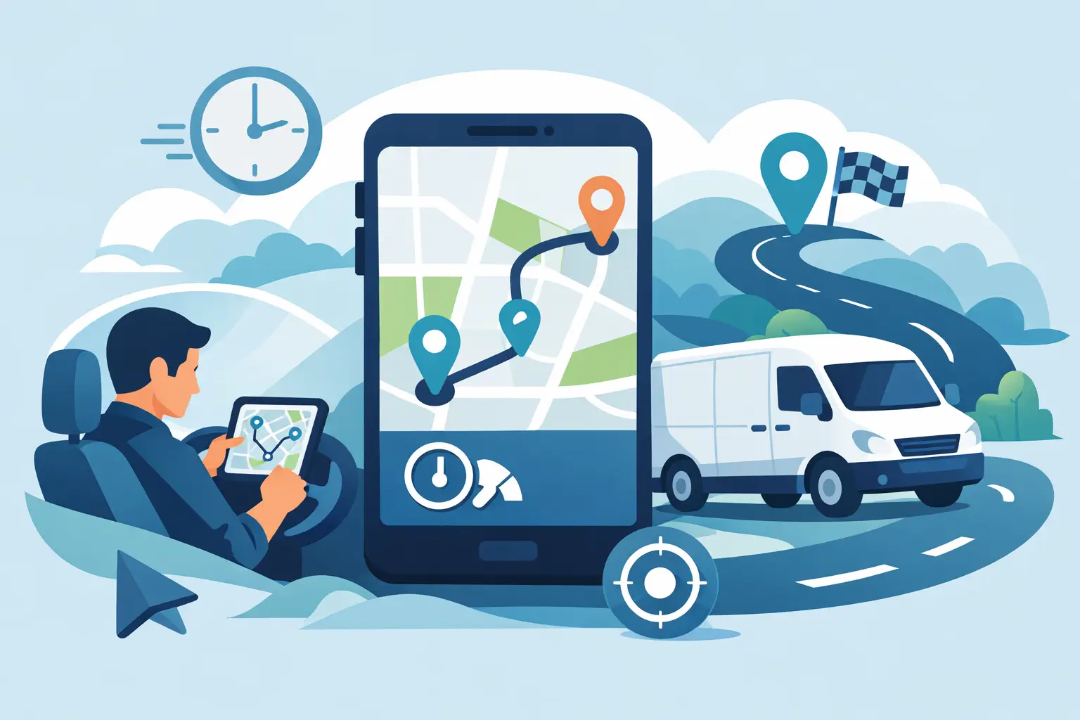 How a Delivery Route Planning API Cuts Drive Time blog image