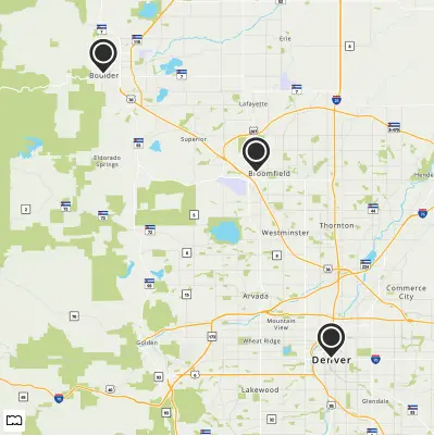 multiple locations map