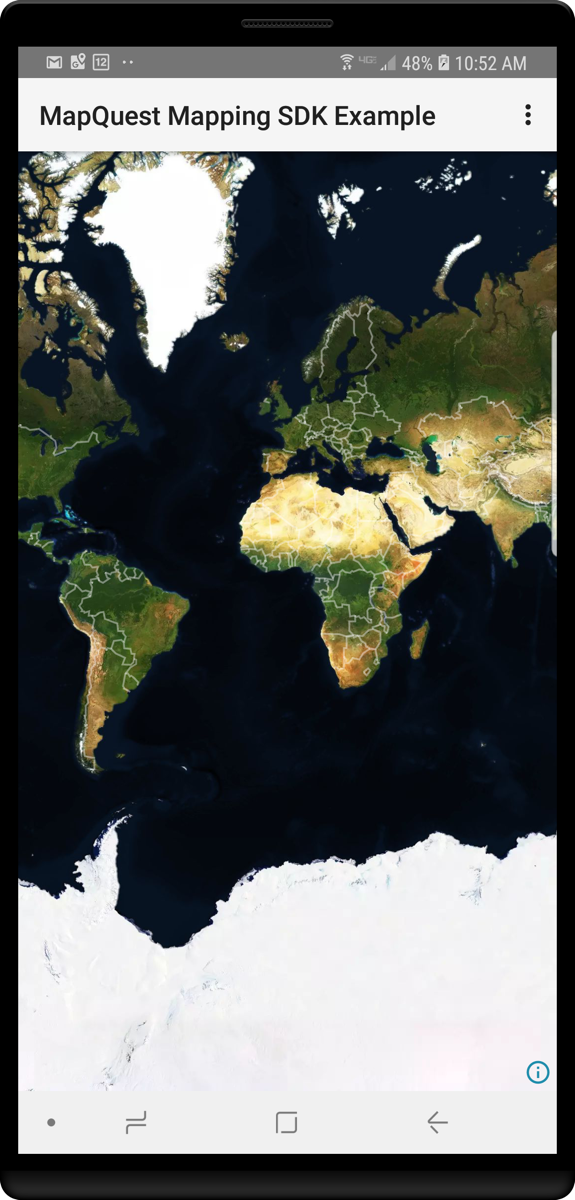 MapQuest Android SDK Map Modes MapQuest API Documentation